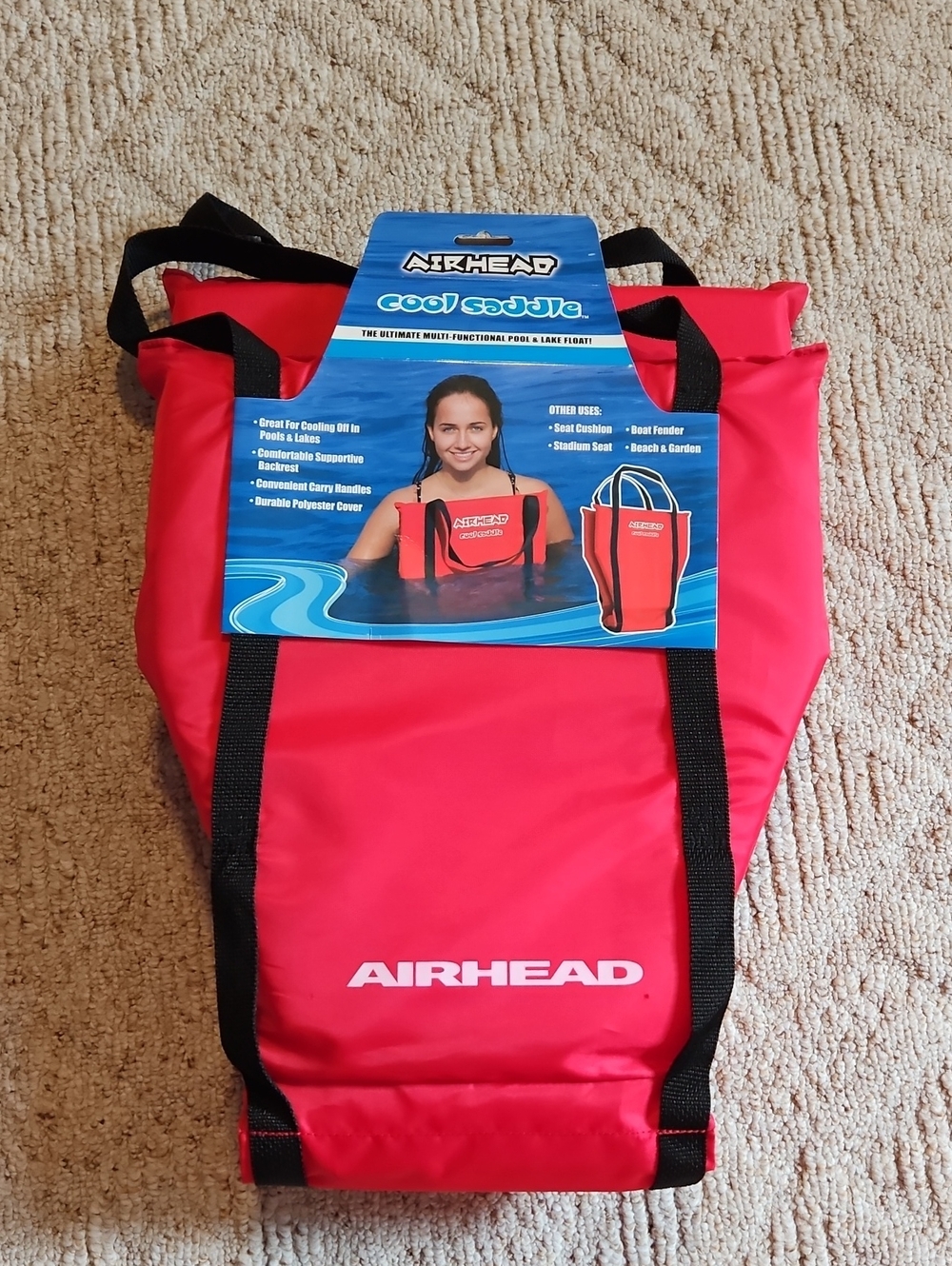 NWT AIRHEAD Cool Saddle Float